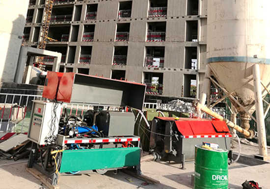 90發泡天津現（xiàn）場（chǎng）